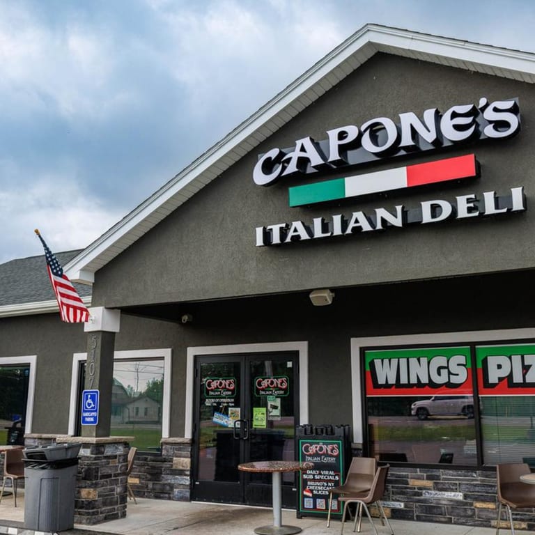 Welcome to Capones Italian Eatery West